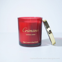 Scented Candle Soy Wax In Reed Glass Jar